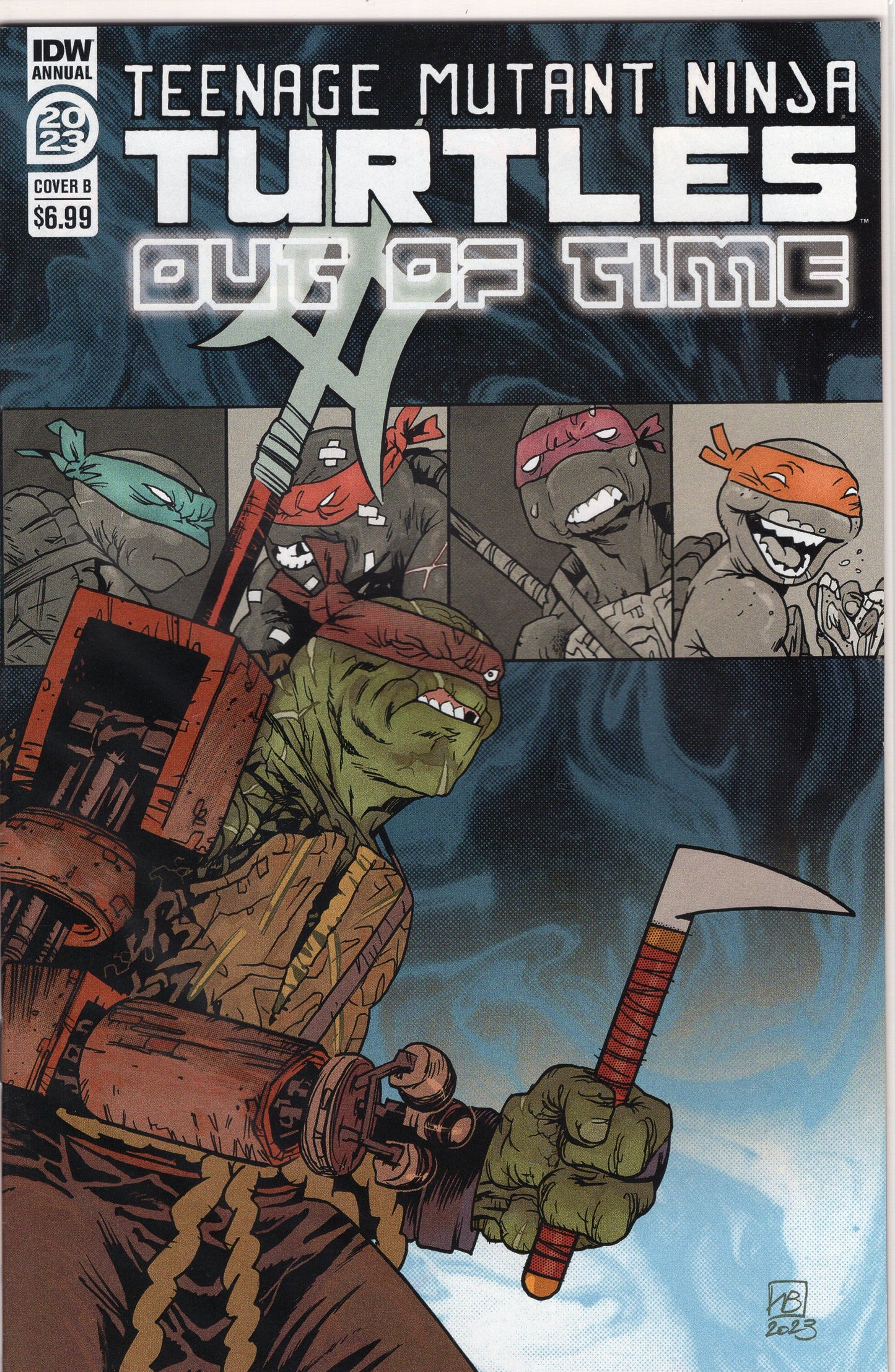 Teenage Mutant Ninja Turtles Annual 2023- Vlad Legostaev Variant