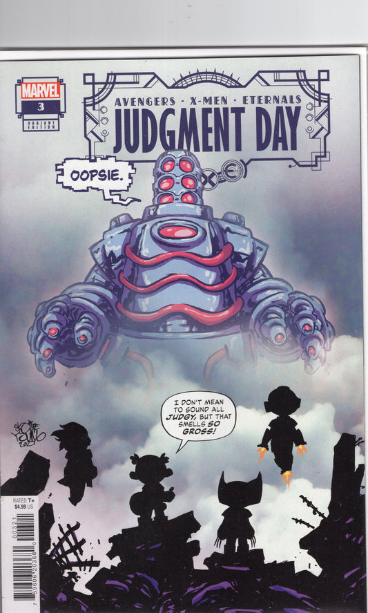 A.X.E.: Judgment Day- 3B- Skottie Young Variant