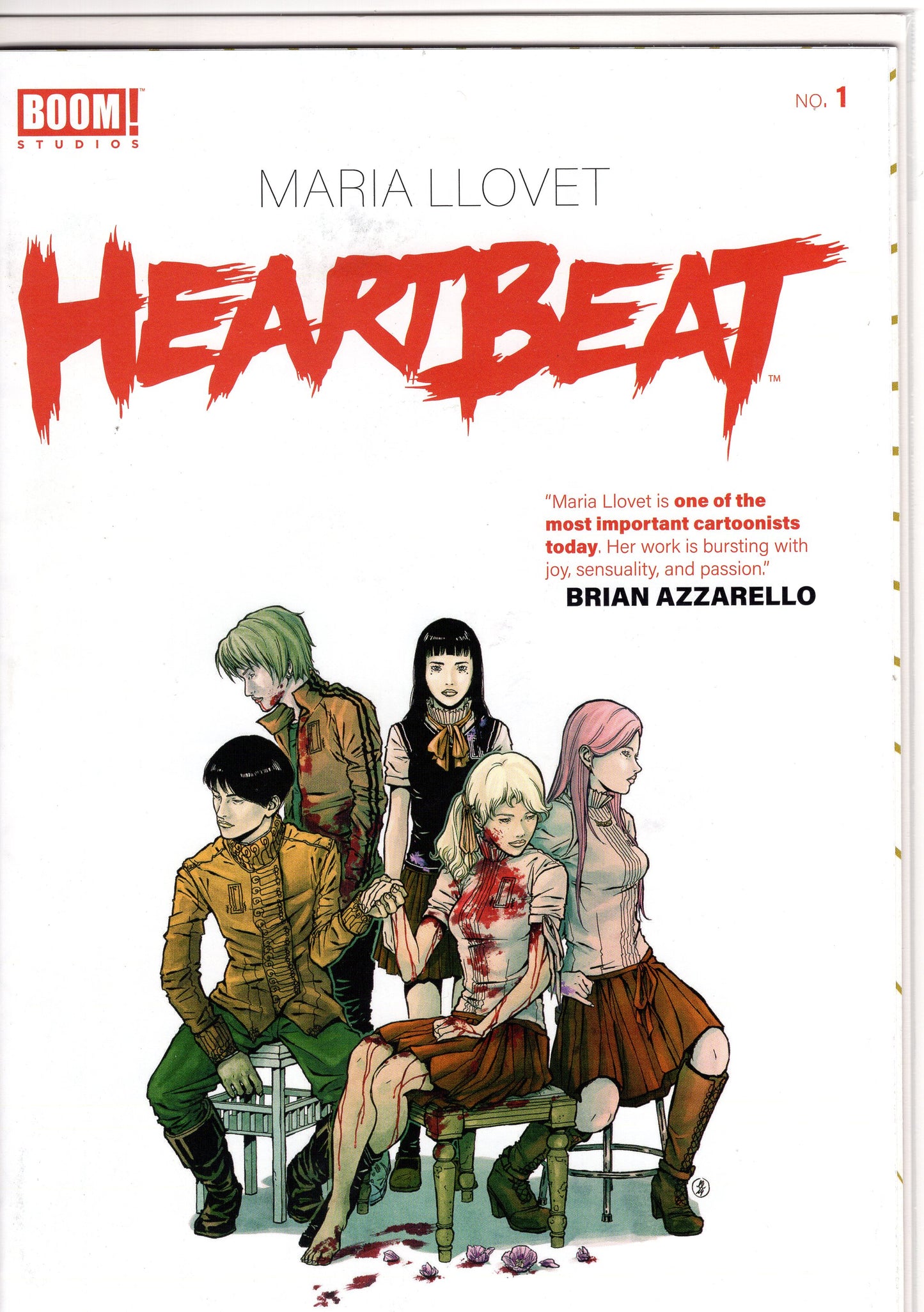 Heartbeat- 1A- Regular Maria Llovet Cover