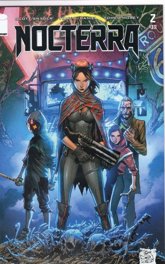 Nocterra- 2A- Tony S Daniel & Tomeu Morey Cover