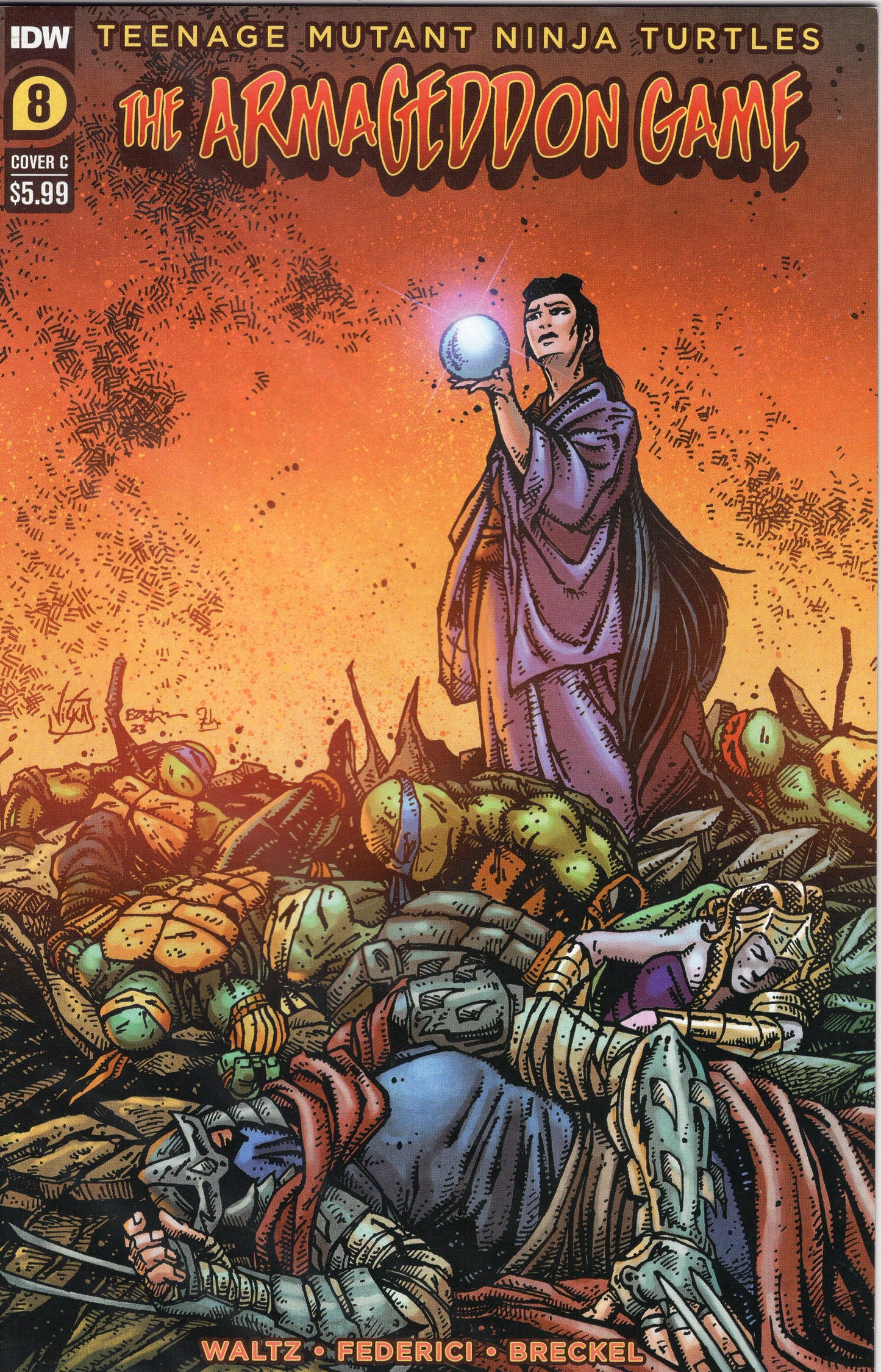 Teenage Mutant Ninja Turtles: The Armageddon Game- 8C