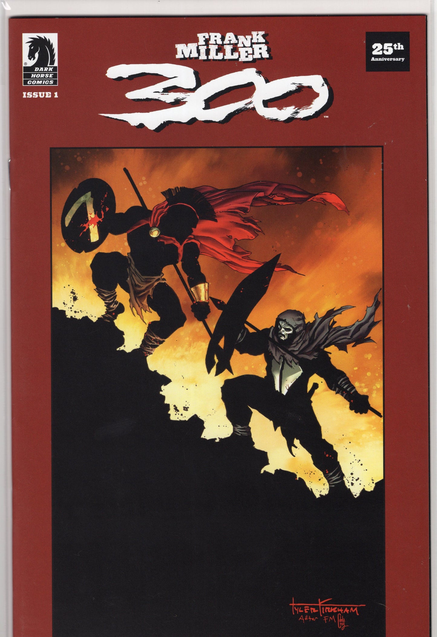 300 25th Anniversary Special- 1E- Tyler Kirkham Megacon Exclusive Variant