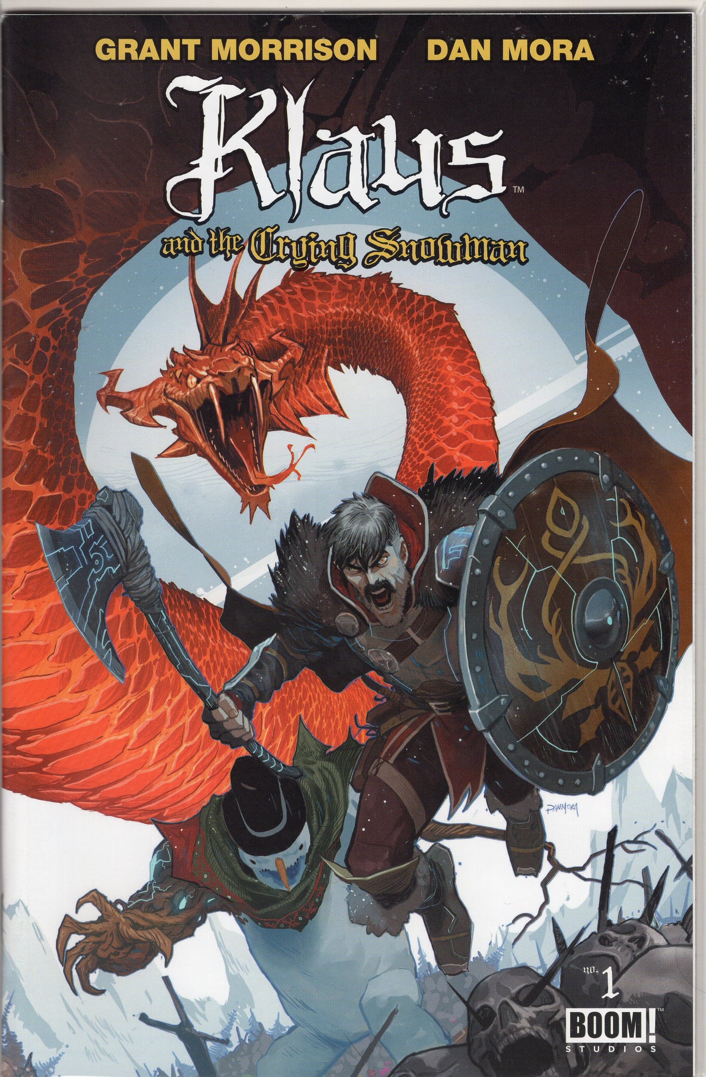 Klaus and The Crying Snowman- 1A- Regular Dan Mora Cover