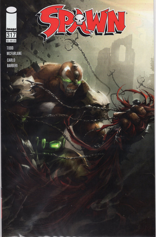 Spawn- 317C- Francesco Mattina Cover