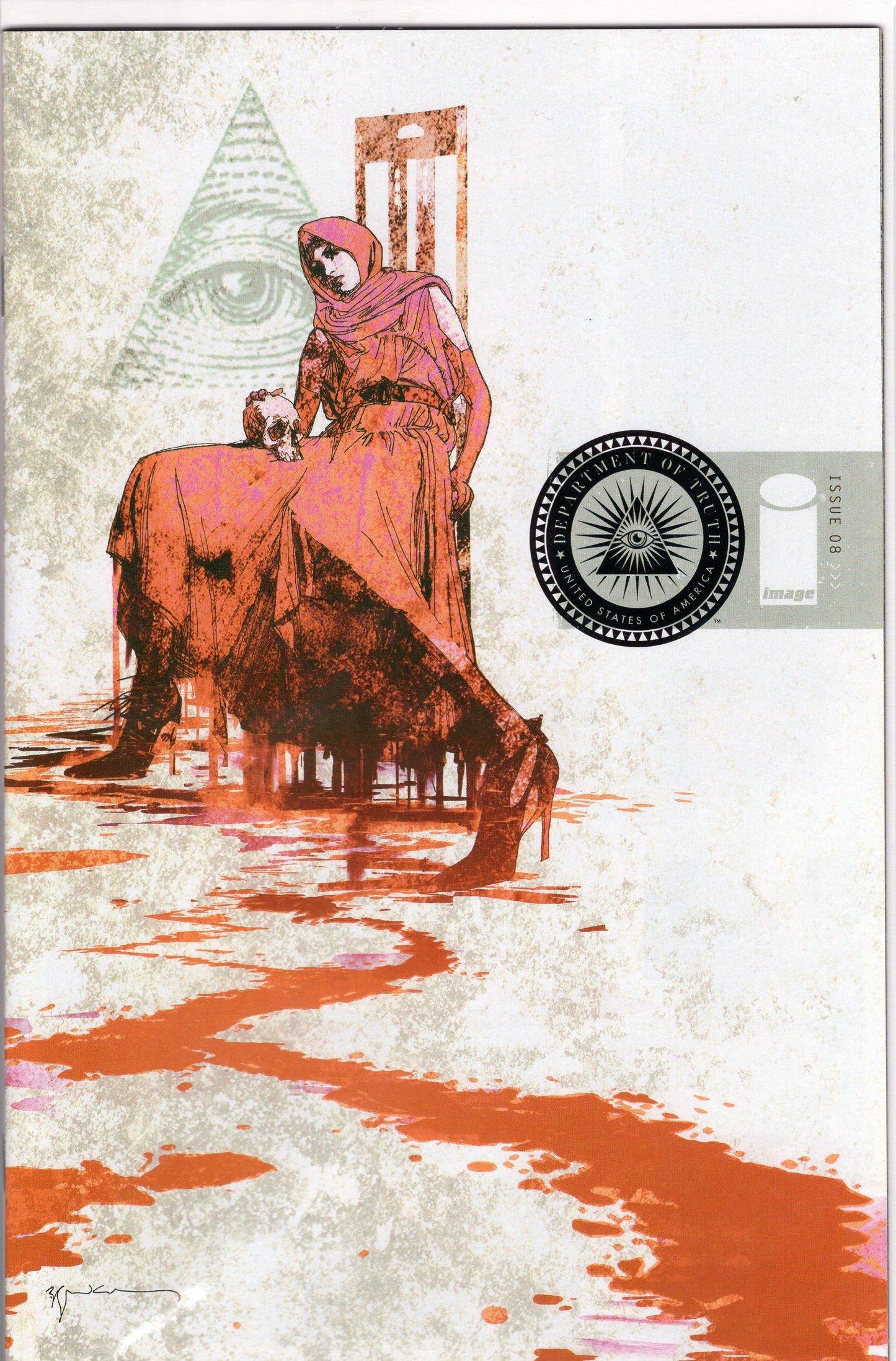 The Department of Truth- 8B- Bill Sienkiewicz Cover