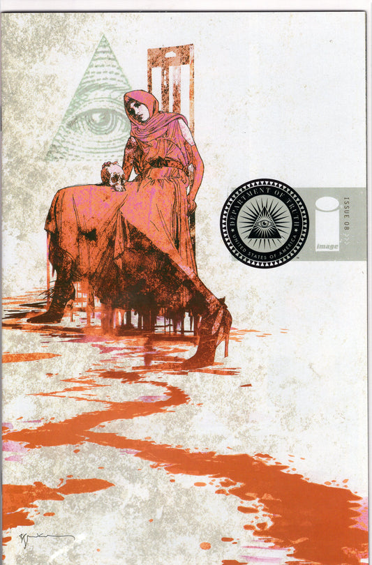 The Department of Truth- 8B- Bill Sienkiewicz Cover