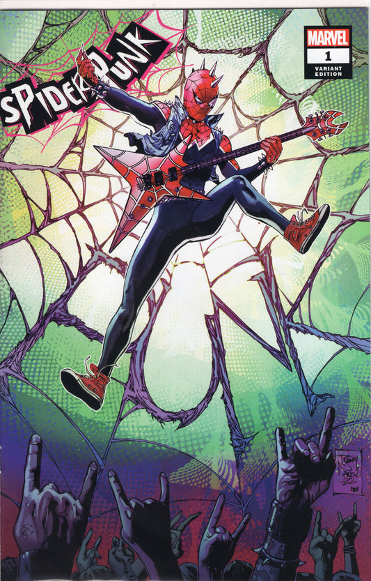 Spider-Punk-1F-Tony Daniel Trade Dress Variant