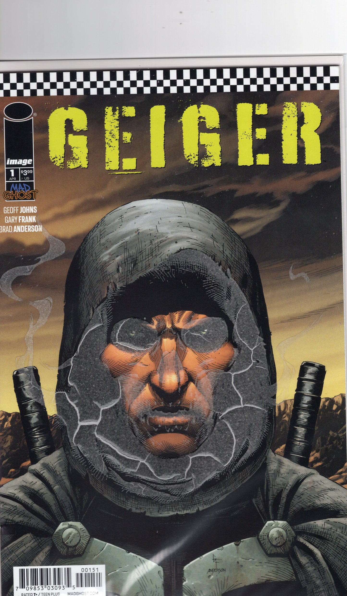 Geiger- 1E- Glow In The Dark Variant Cover