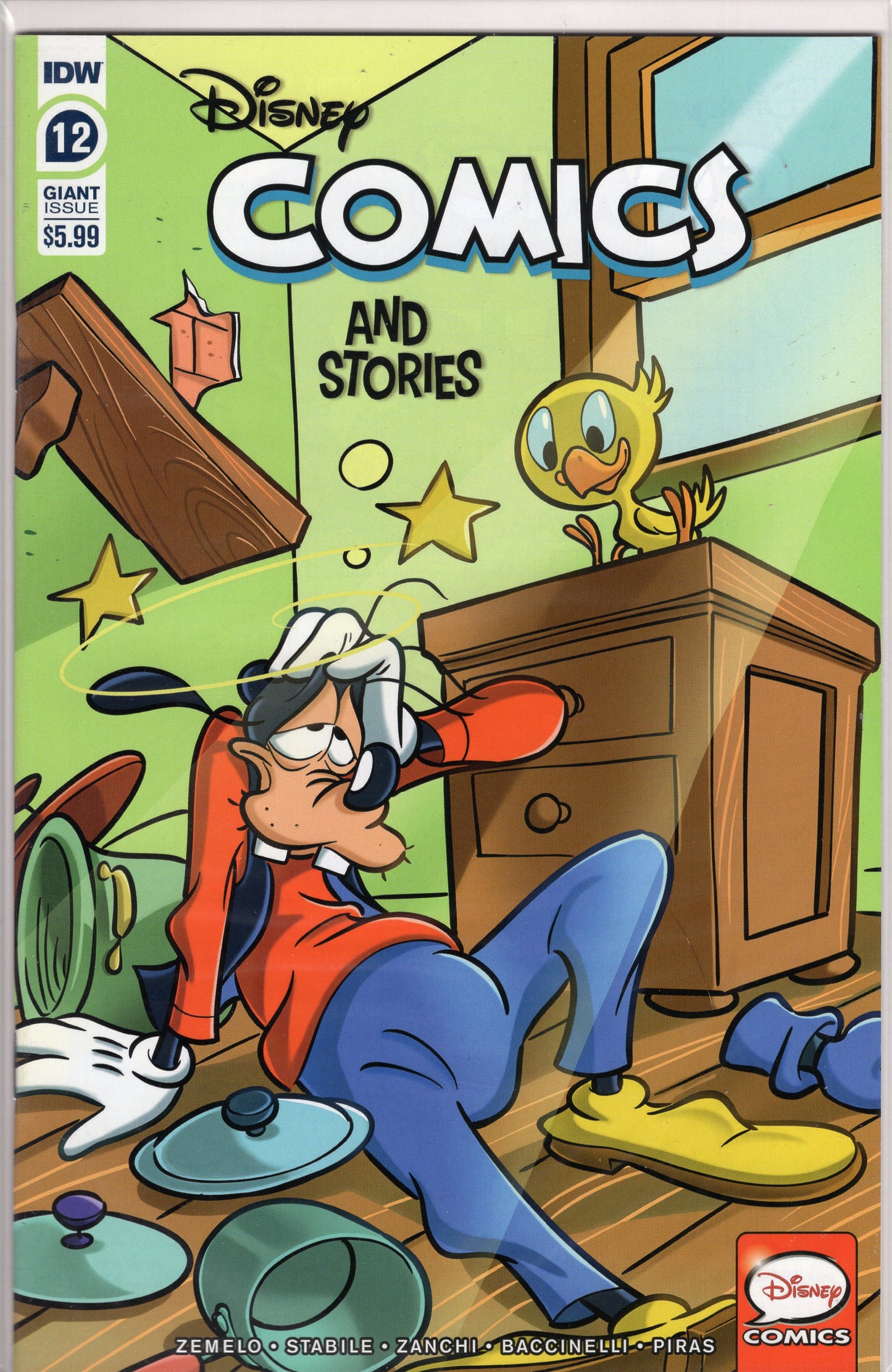 Disney Comics And Stories-Marco Mazzarello cover