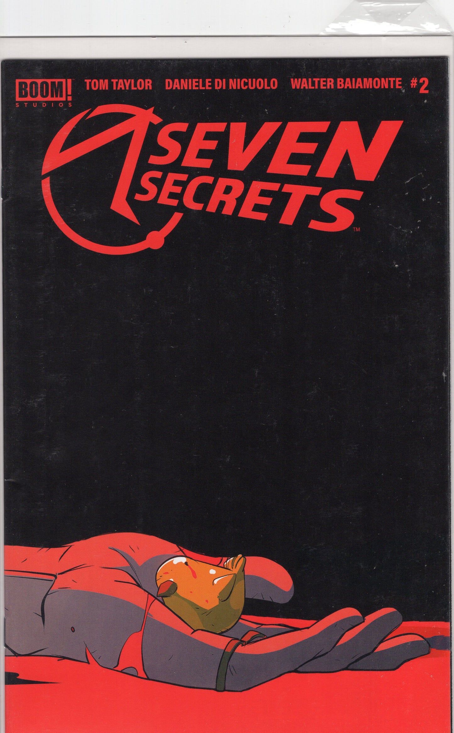 Seven Secrets-2nd Printing Variant Cover