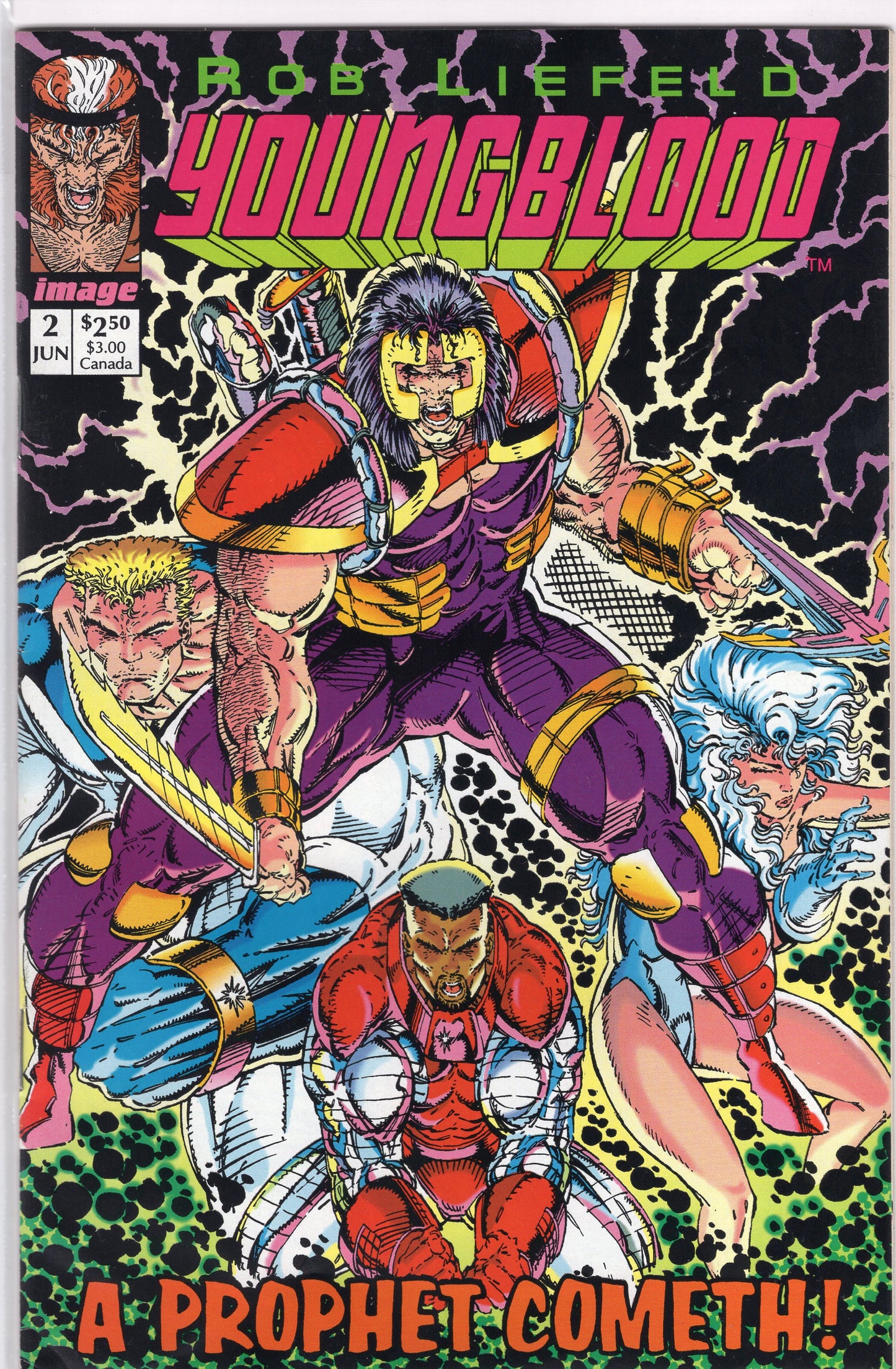 Youngblood, Vol. 1- 2B -Purple Title Edition (Flipcover)
