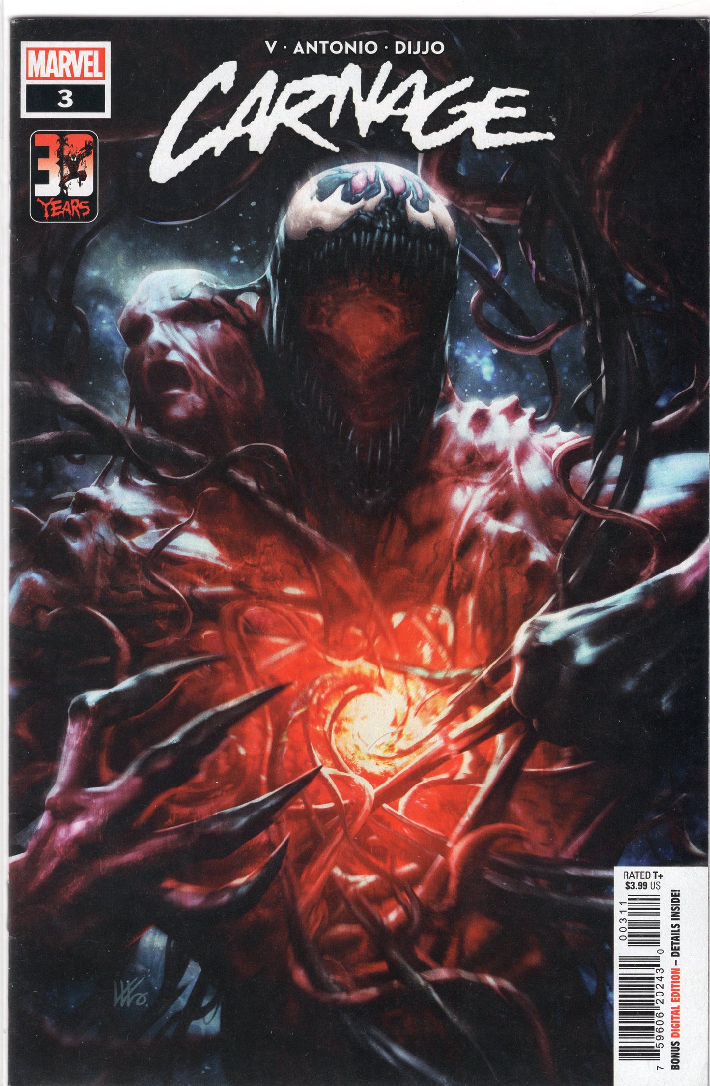 Carnage, Vol. 3-3A-Regular Kendrick Kunkka Lim Cover