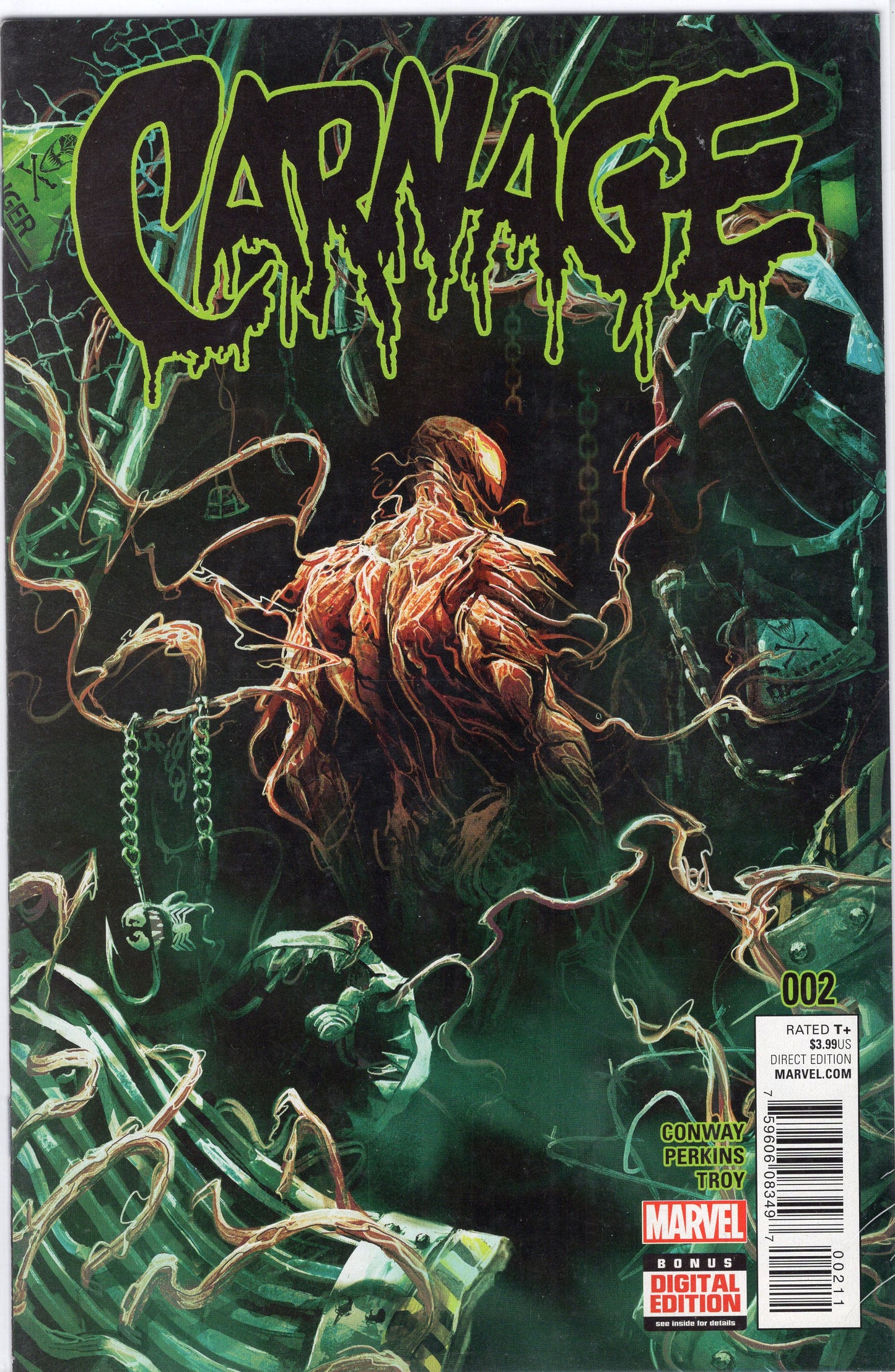 Carnage, Vol. 2-2A-Mike Del Mundo Regular Cover