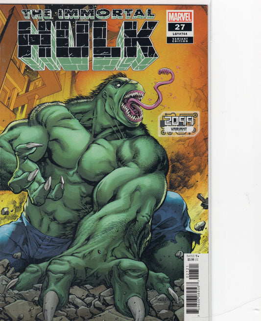 The Immortal Hulk- 27B- Variant Tom Raney 2099 Cover