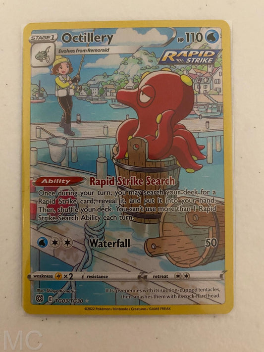 Octillery TG03/TG30 Holo Brilliant Stars Trainer Gallery Pokemon NM