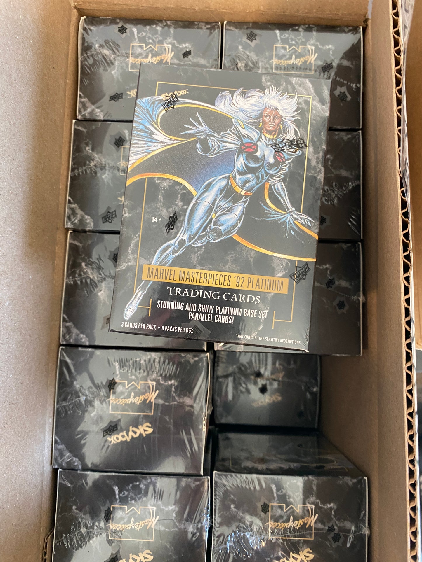 2024 Upper Deck Marvel Masterpieces '92 Platinum Blaster Box (Factory Sealed)