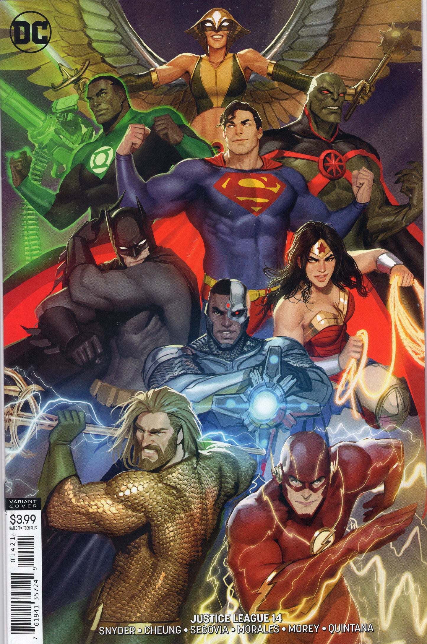 Justice League, Vol. 3- 14B- Stjepan Šejić Variant