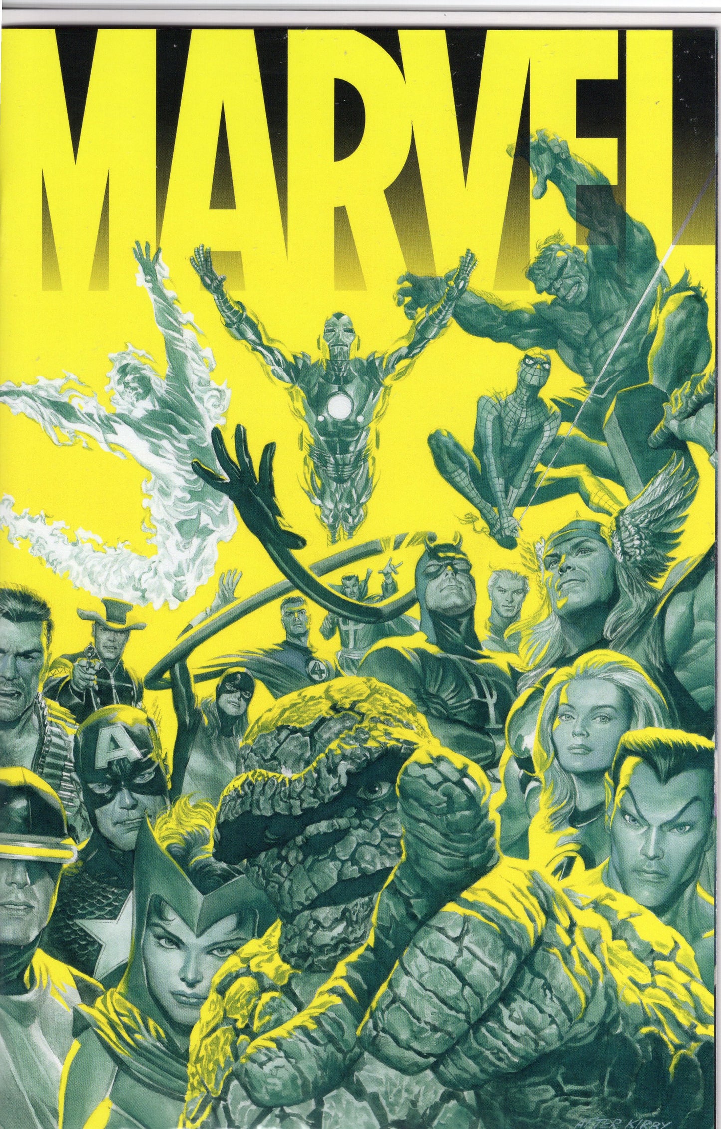 Marvel- 6A- Alex Ross Cover