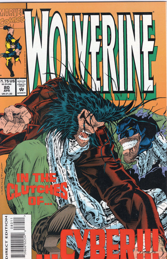 Wolverine, Vol. 2- 80A- Direct Edition