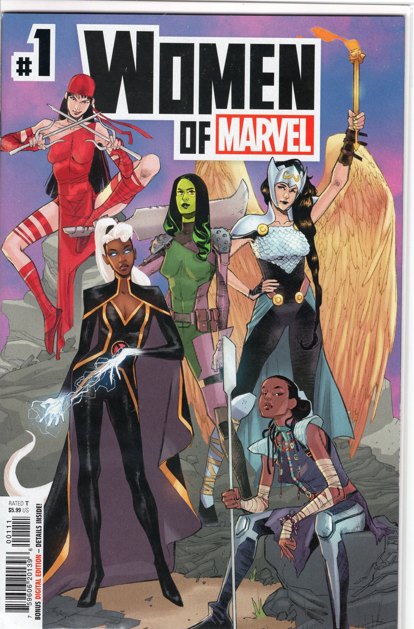 Women of Marvel, Vol. 2- 1A- Sara Pichelli Cover