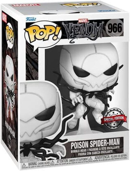 Funko POP! Marvel 966 Entertainment Earth Venom Poison Spider-Man Vinyl Figure