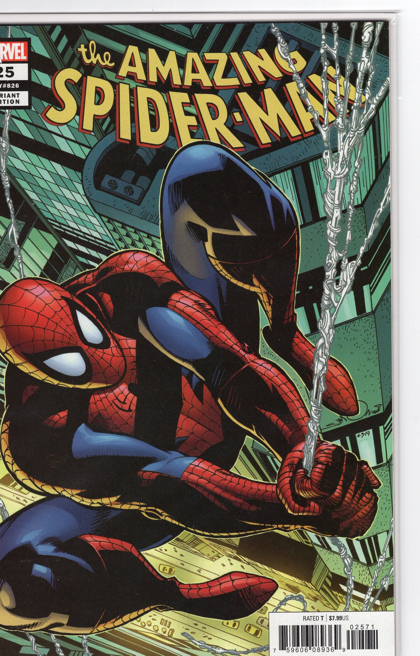 The Amazing Spider-Man, Vol. 5- 25G- Walter Simonson Variant Cover