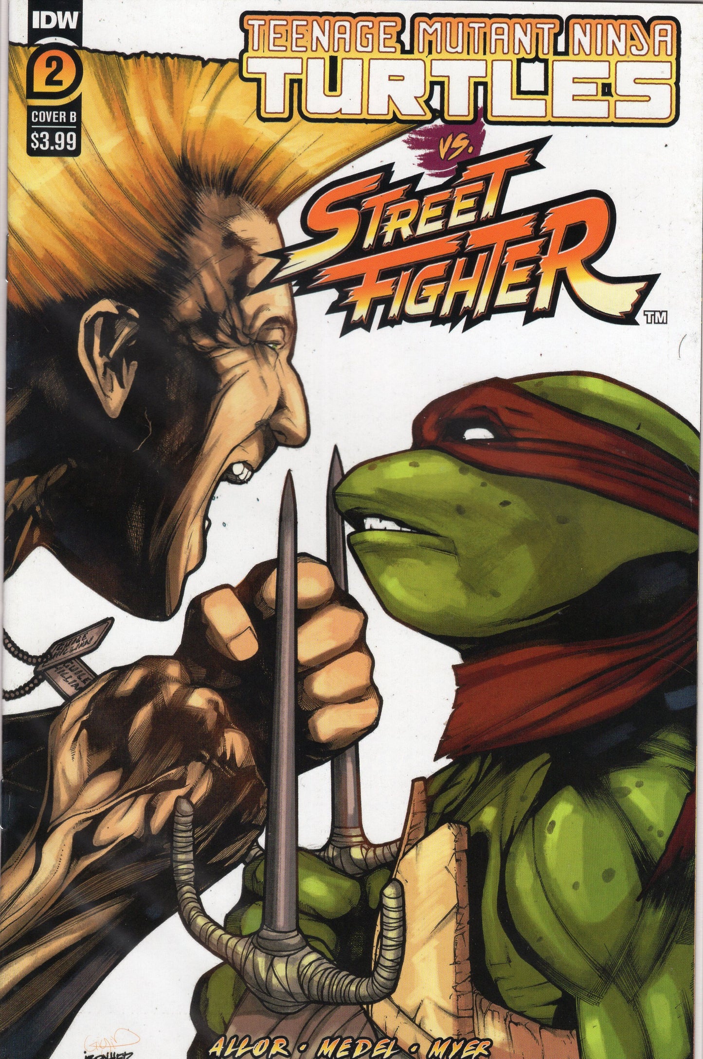 Teenage Mutant Ninja Turtles vs. Street Fighter- 2B