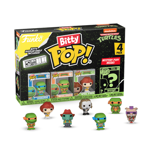 FUNKO BITTY POP! TEENAGE MUTANT NINJA TURTLES 4-PACK SERIES 1