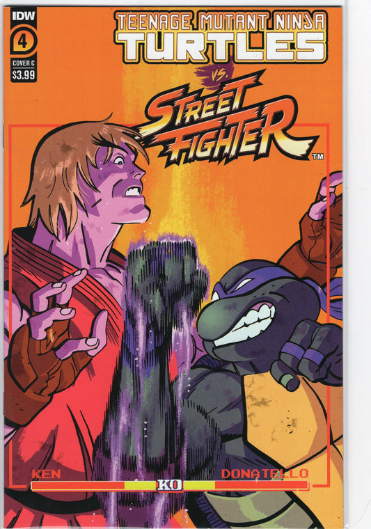 Teenage Mutant Ninja Turtles vs. Street Fighter- 4C- Tom Reilly Variant