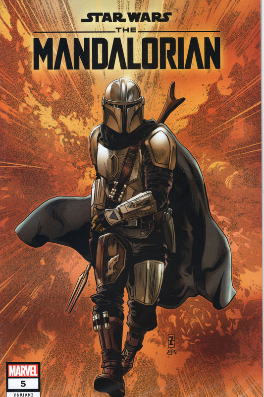 Star Wars: The Mandalorian, Vol. 1- 5E- Patrick Zircher Trade Dress Cover