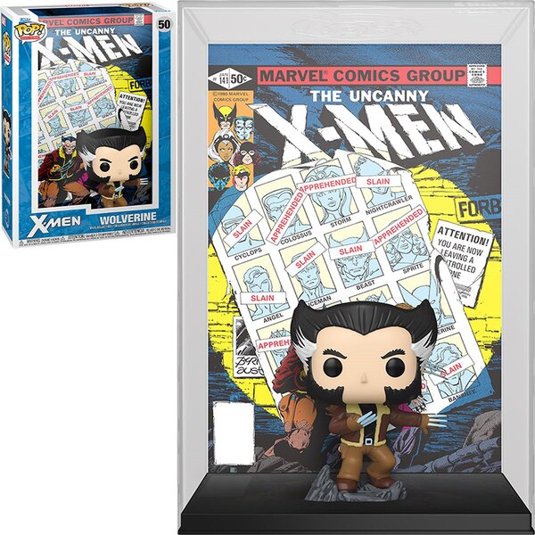 FUNKO X-Men: Days of Future Past (1981) Wolverine Funko Pop! Comic Cover Figure #50 with Case