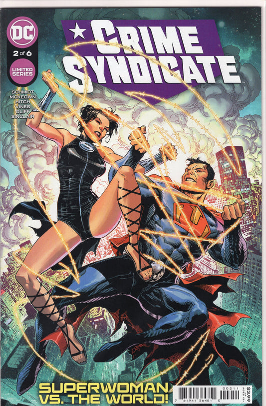 Crime Syndicate- 2A- Jim Cheung Cover