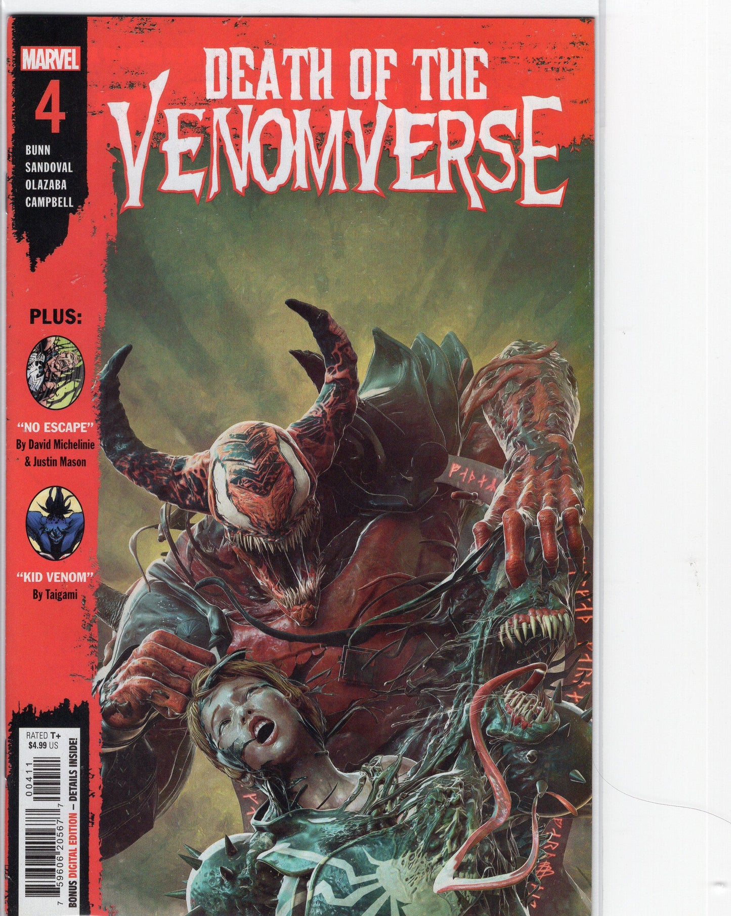 Death of the Venomverse- 4A- Björn Barends Regular