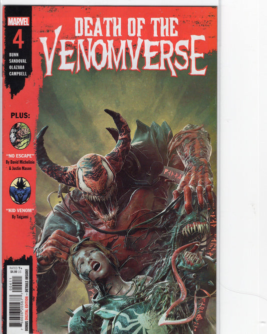 Death of the Venomverse- 4A- Björn Barends Regular