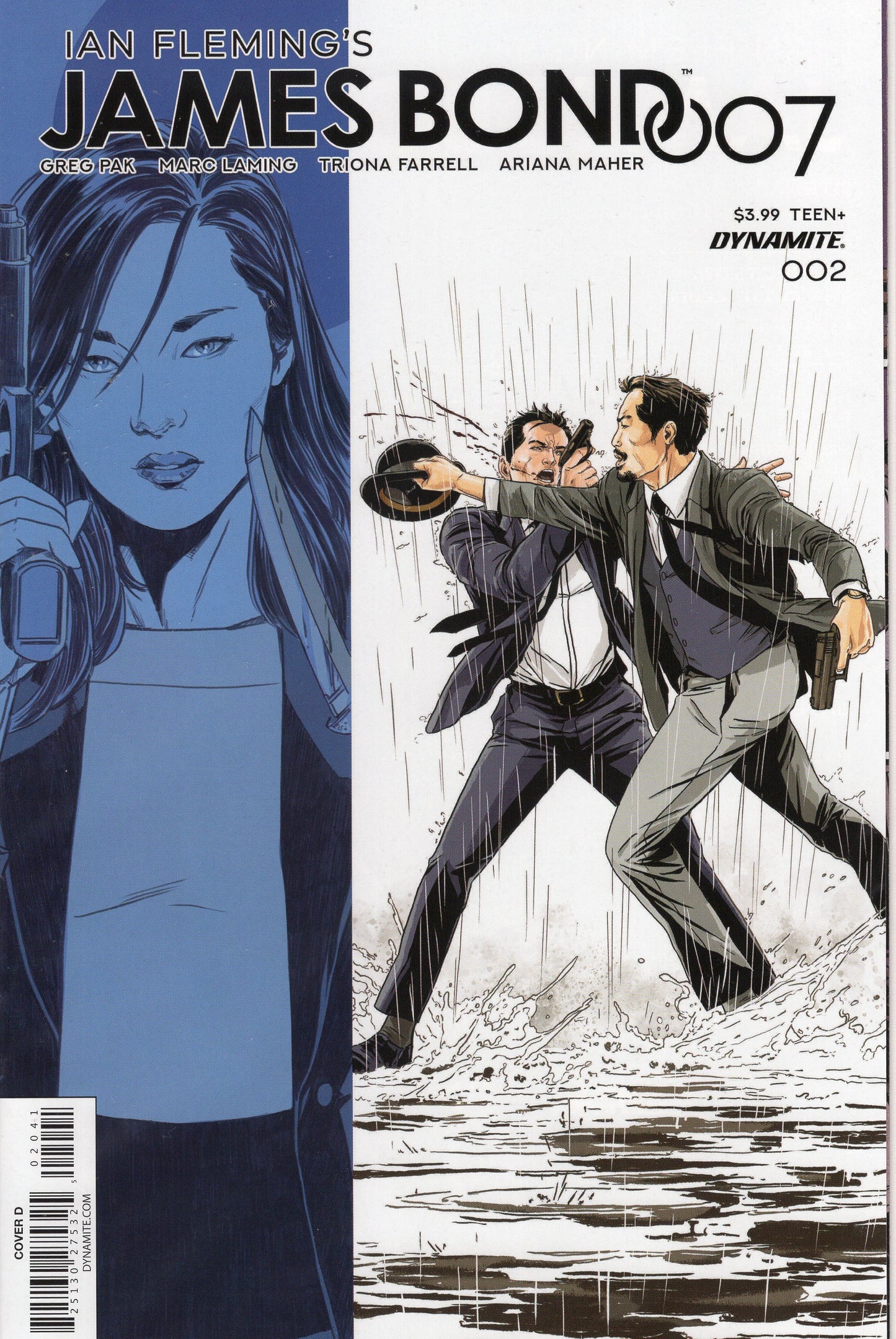 James Bond 007 (Dynamite)- 2D- Mark Laming Cover