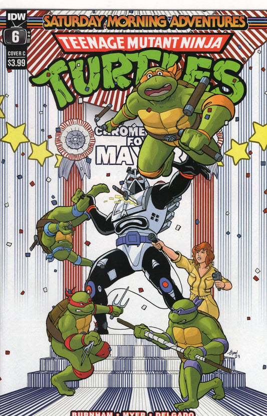 TMNT: Saturday Morning Adventures Continued- 6C- Travis Hymel Variant