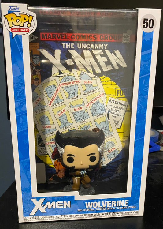 FUNKO X-Men: Days of Future Past (1981) Wolverine Funko Pop! Comic Cover Figure #50 with Case