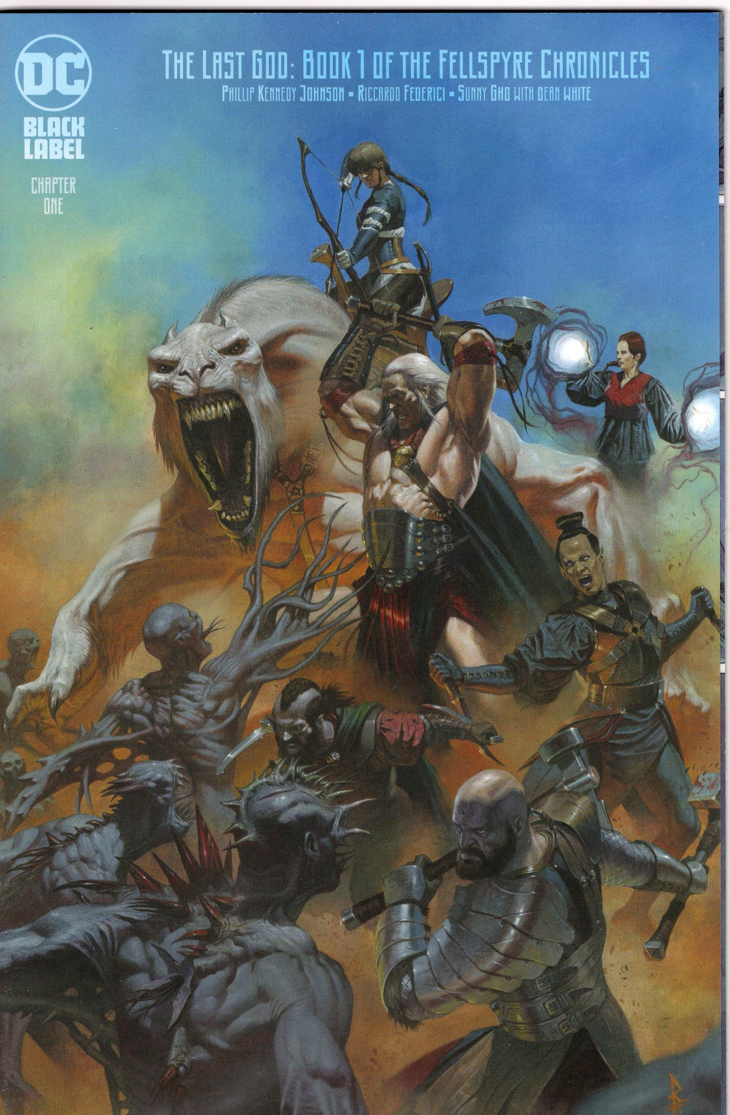 The Last God- 1B- Riccardo Federici Cover