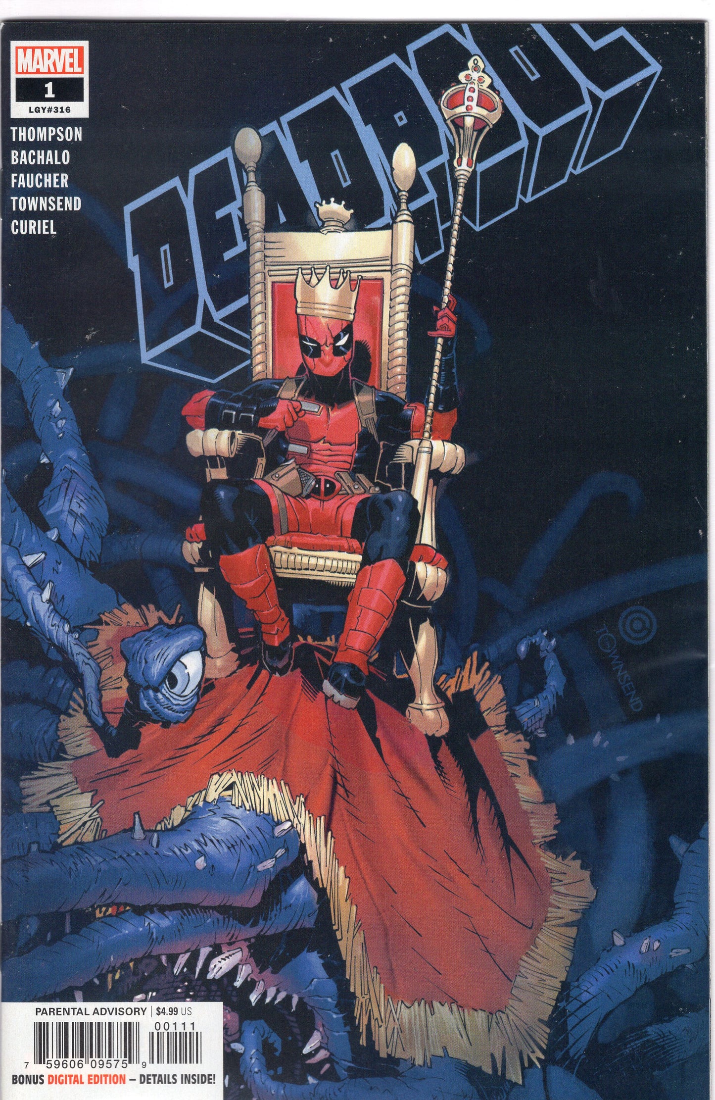 Deadpool, Vol. 7- 1A- Chris Bachalo Cover