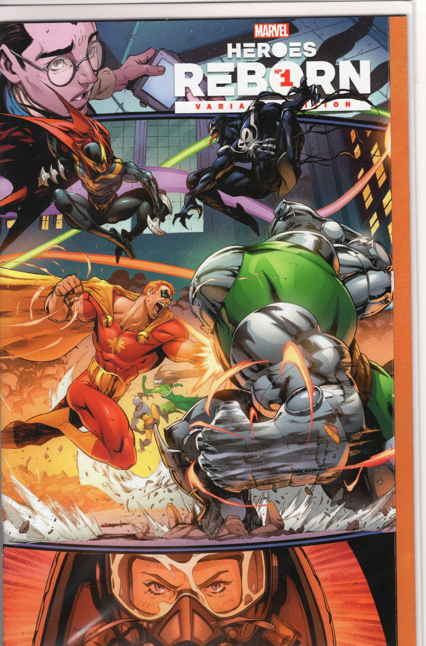 Heroes Reborn, Vol. 2- 1F-  Iban Coello Gatefold Cover