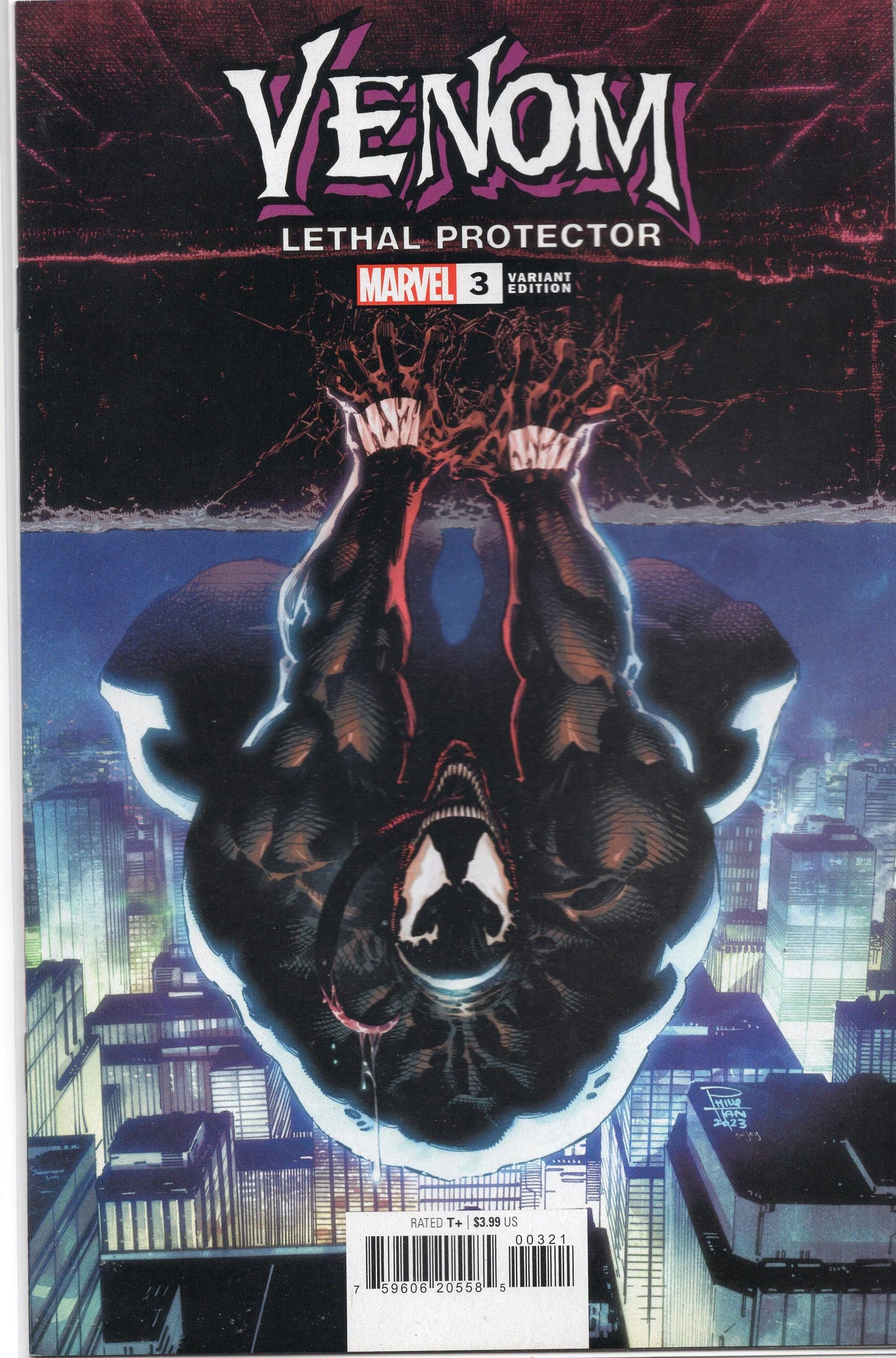 Venom: Lethal Protector II- 3B- Philip Tan Variant