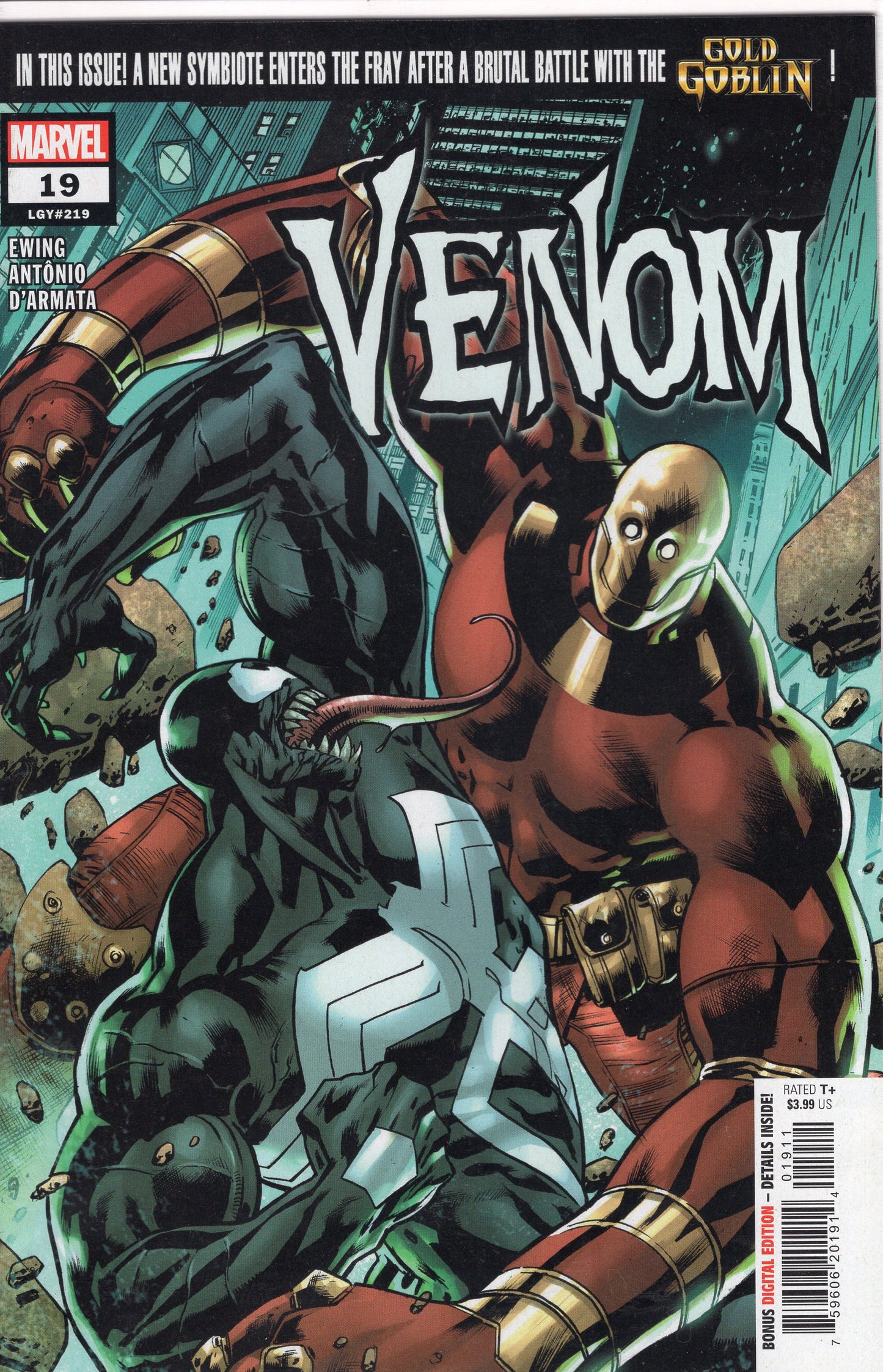 Venom, Vol. 5- 19A- Alex Sinclair Regular