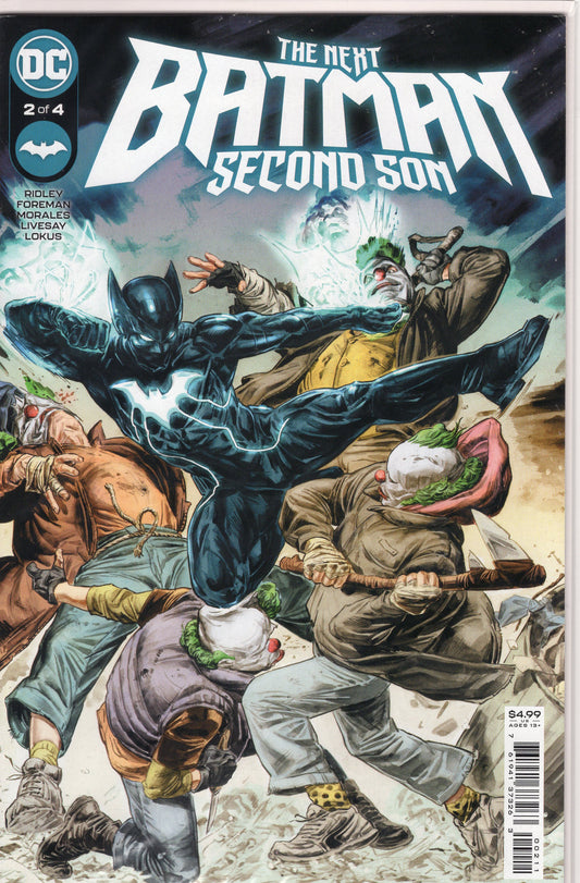 The Next Batman: Second Son- 2A- Regular Doug Braithwaite Cover