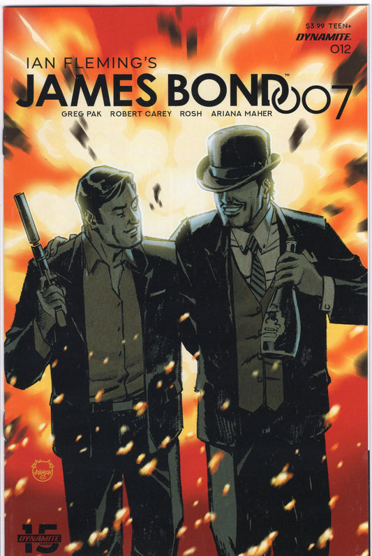 James Bond 007 (Dynamite)- 12A- Dave Johnson Cover