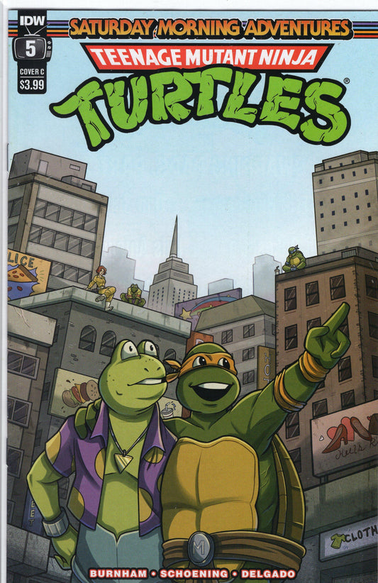 TMNT: Saturday Morning Adventures Continued- 5C- Audrey Suntrup Incentive Variant (1:5)