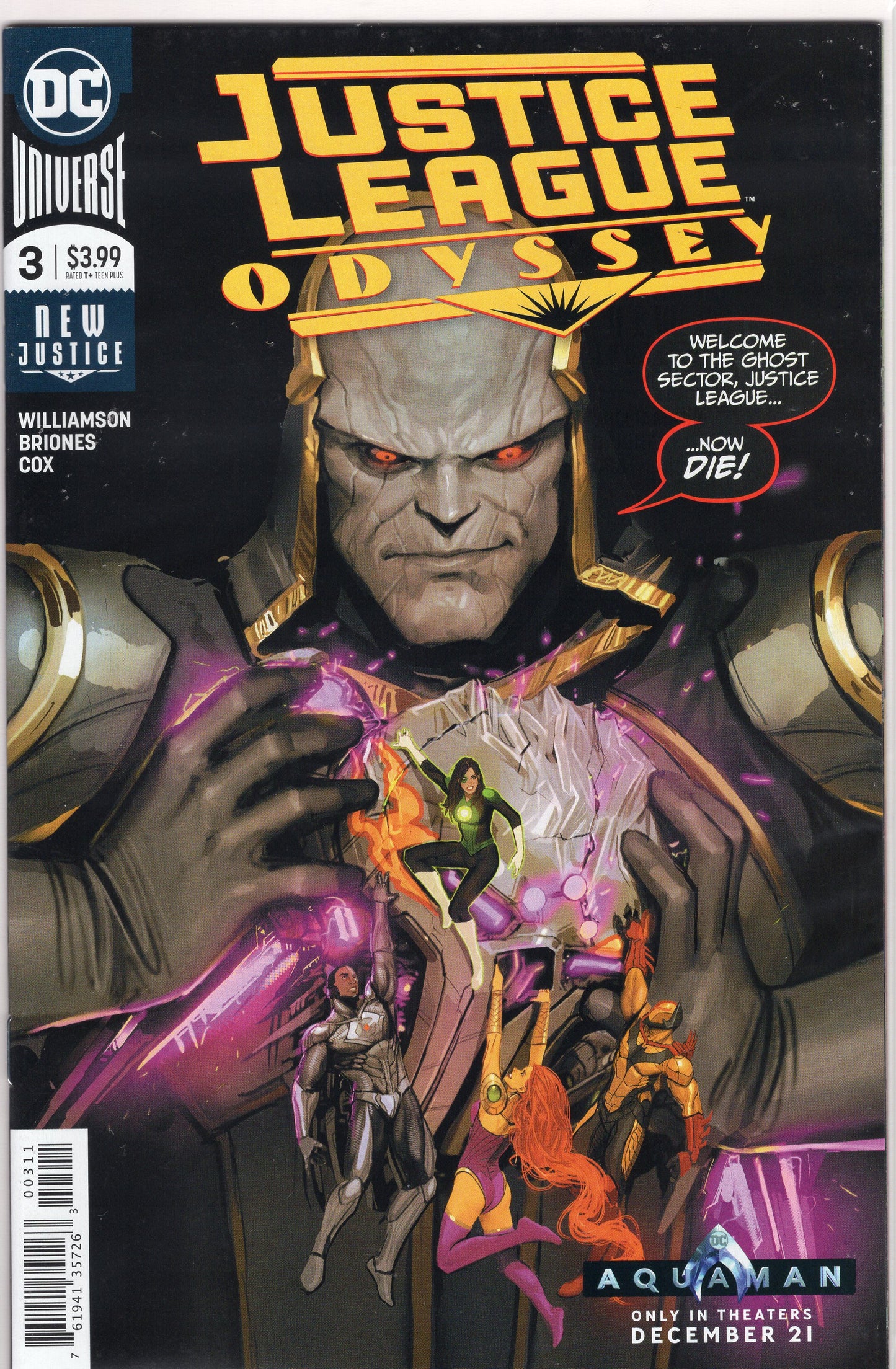 Justice League: Odyssey- 3A- Regular Stjepan Šejić Cover