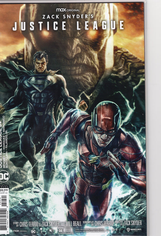 Justice League, Vol. 3- 59D- Lee Bermejo Snyder Cut Movie Variant