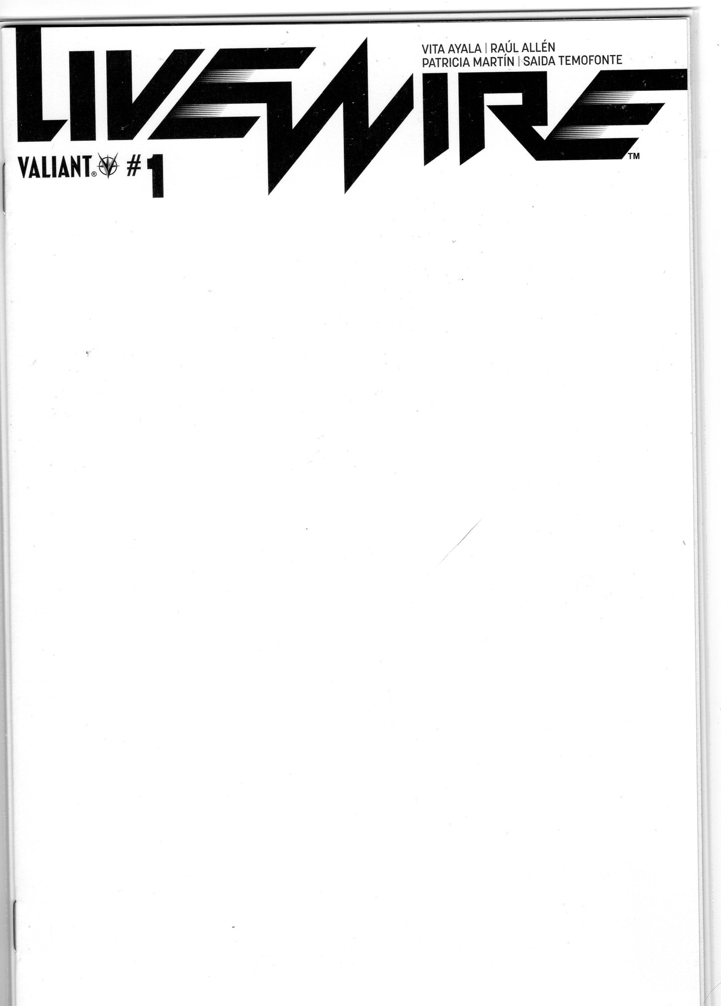 Livewire- 1C- Blank Cover