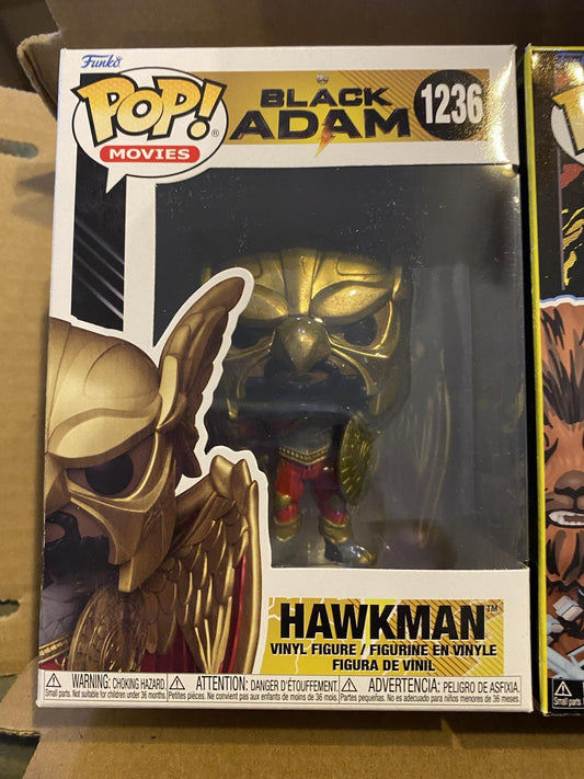 FUNKO POP! BLACK ADAM HAWKMAN