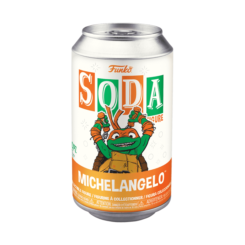 FUNKO VINYL SODA MICHELANGELO  (MUTANT MAYHEM)